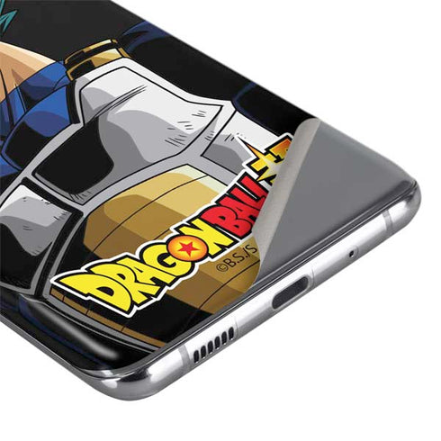 Dragon Ball Super Vegeta Galaxy S20 Plus Skin